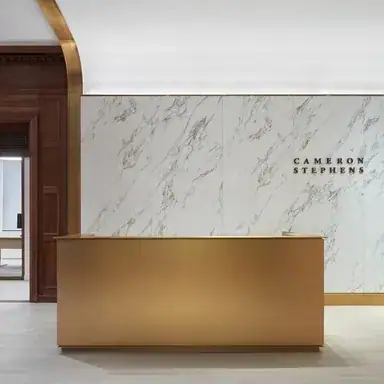 CAMERON STEPHENS — Corporate construction project