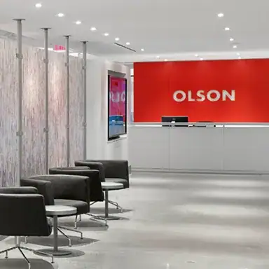 OLSON — Corporate construction project