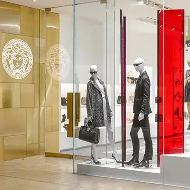 VERSACE — Retail construction project